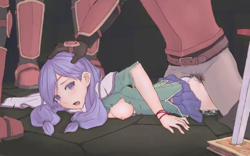 All she could do is scream, cry, and squirm as she was used by each and every soilder (short story in body text ❤️)