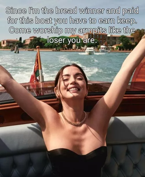 Ana De Armas want you to prove your worth