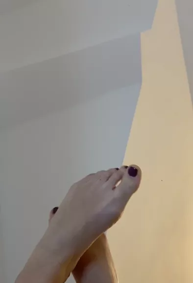 Be a good boy and clean my feet with your tongue