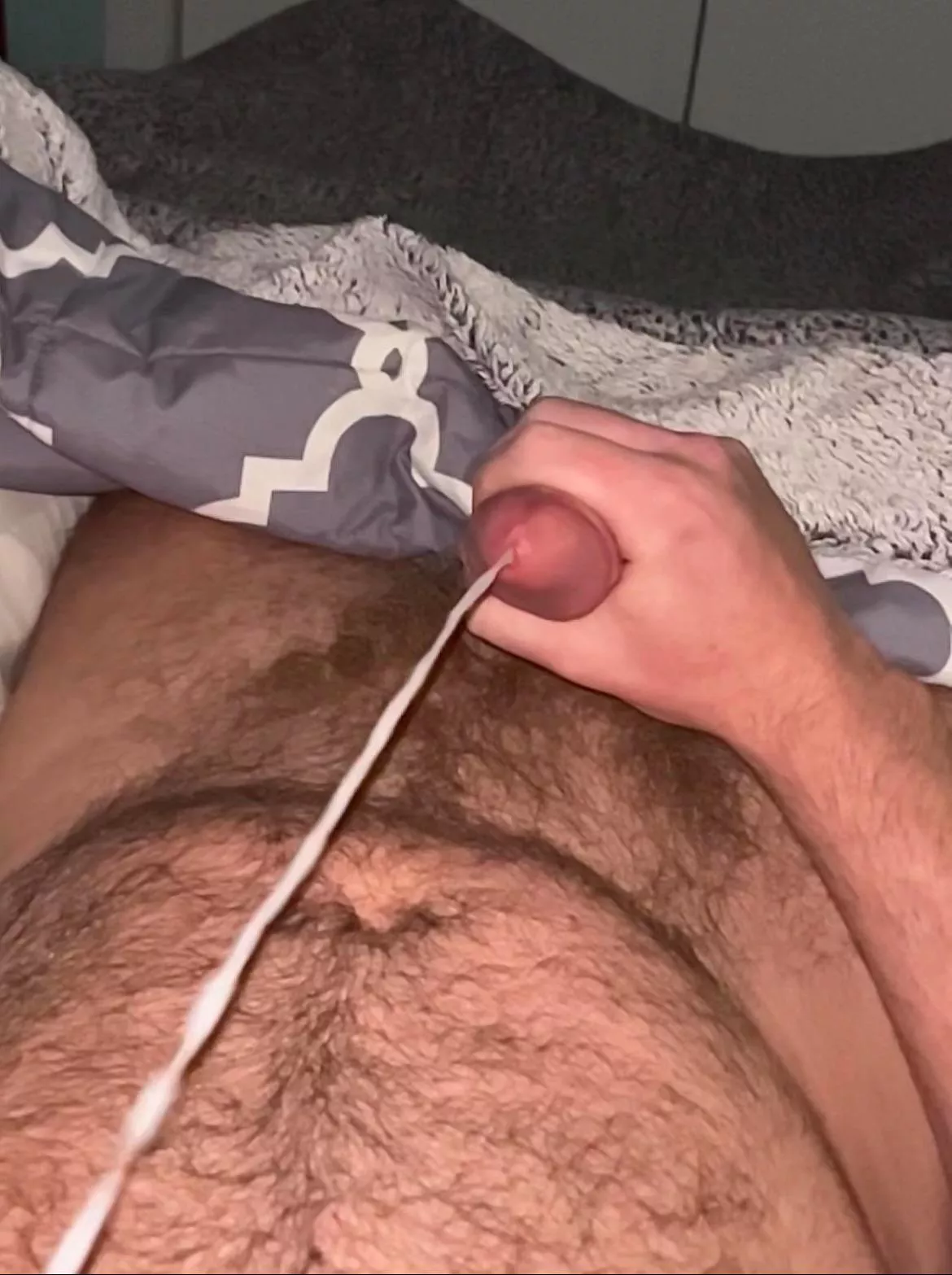 Caught this shot that hit my face 