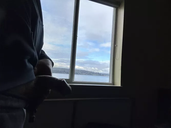 Checking out the weather 