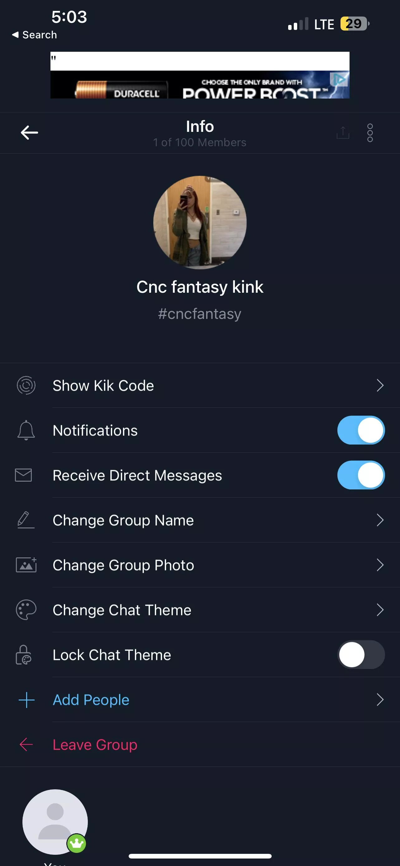 Cnc fantastic Kik groupchat