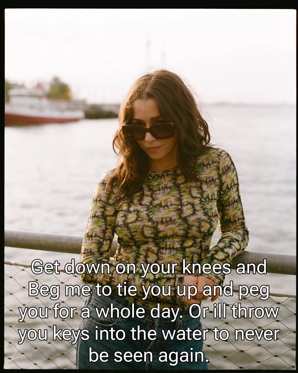 Cristin Milioti threatens to throw out your key Cristin Milioti threatens to throw out your key