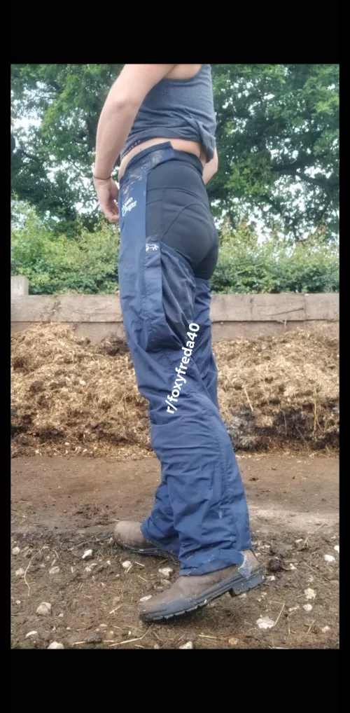 Despite the November chill I'm working up up sweat 