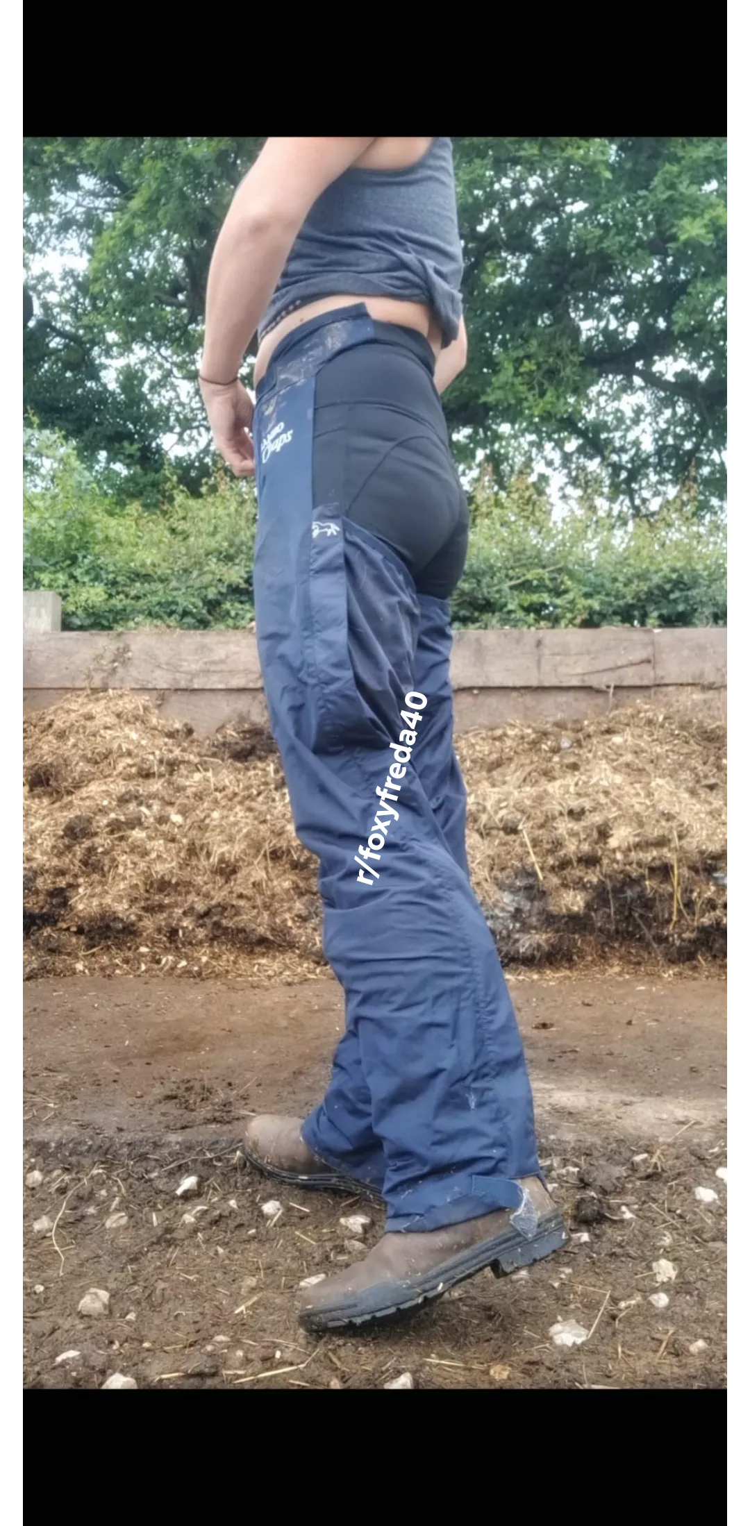 Despite the November chill I'm working up up sweat 