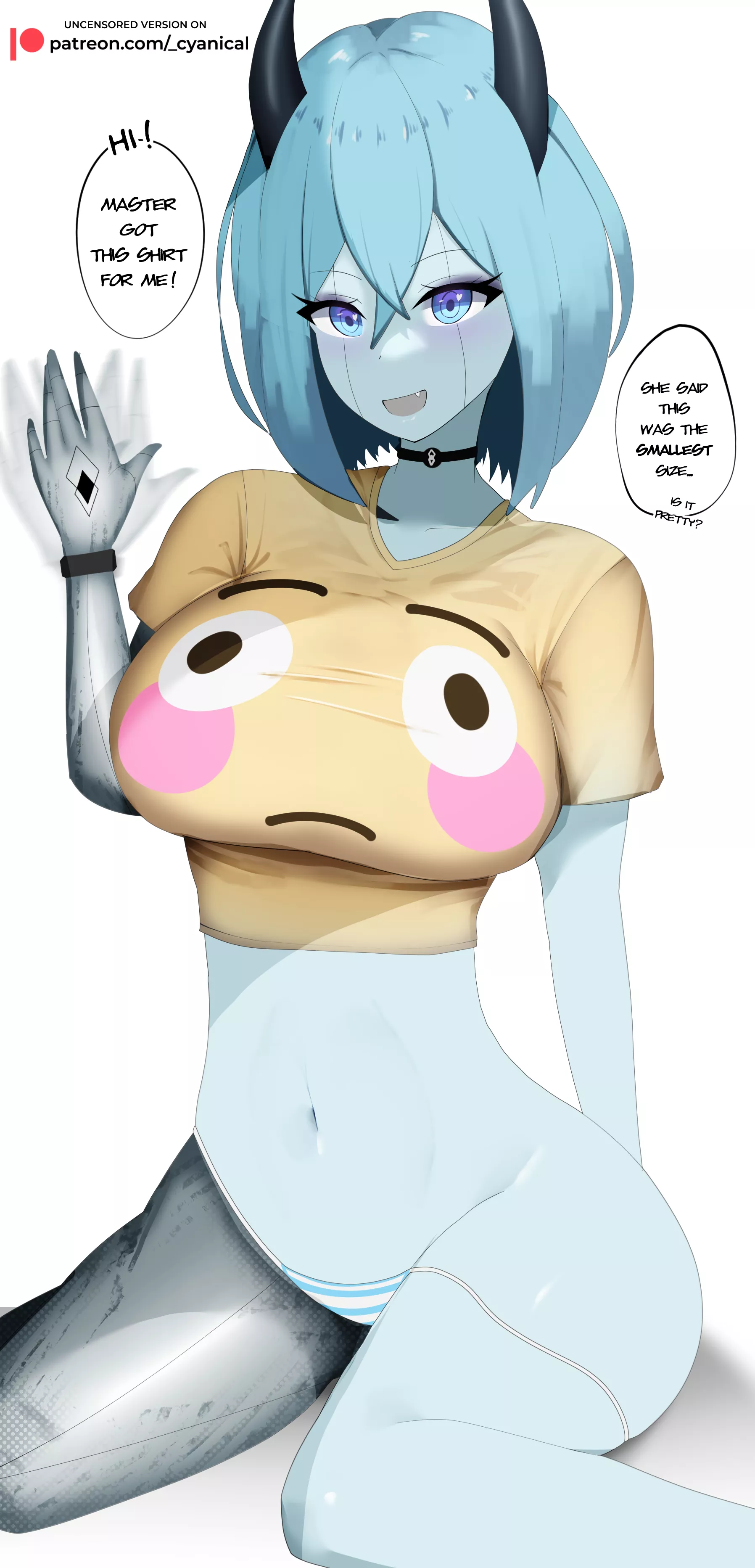 Emoji Shirt Robogirl [OC]
