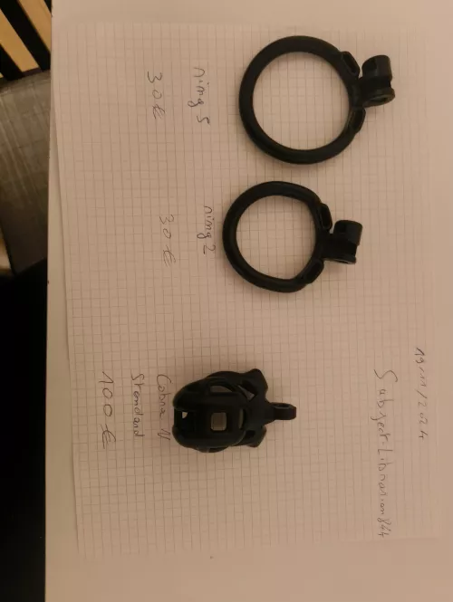 [EU] [SELL] cobra N standard, Ring curved size 5 and 2