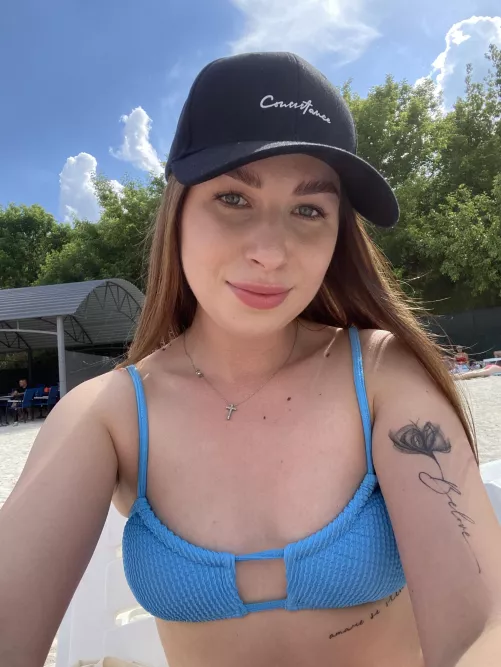 Felt pretty so took a selfie with no filter