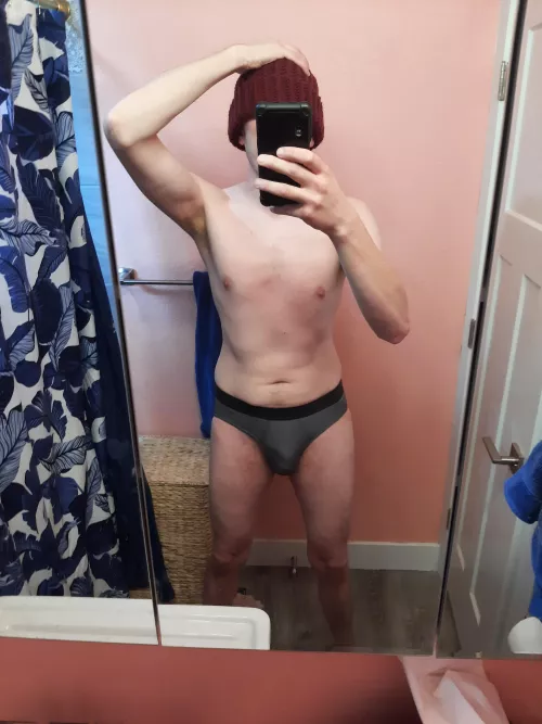First pic in briefs