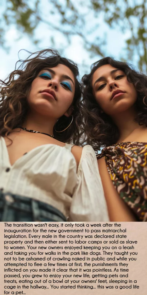 Freedom fades, obedience remains