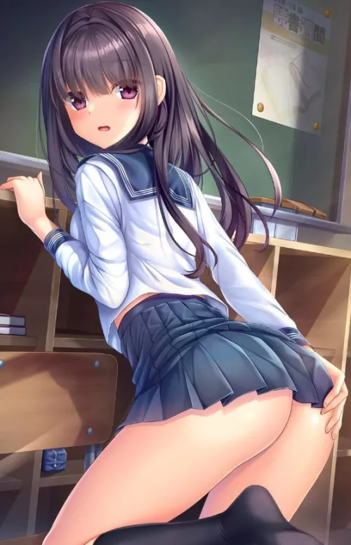 girl with sexy butt (umitonakai)