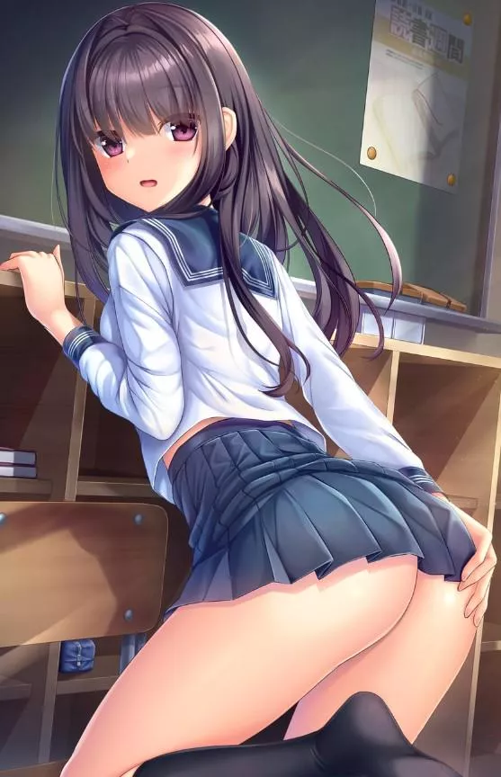 girl with sexy butt (umitonakai)