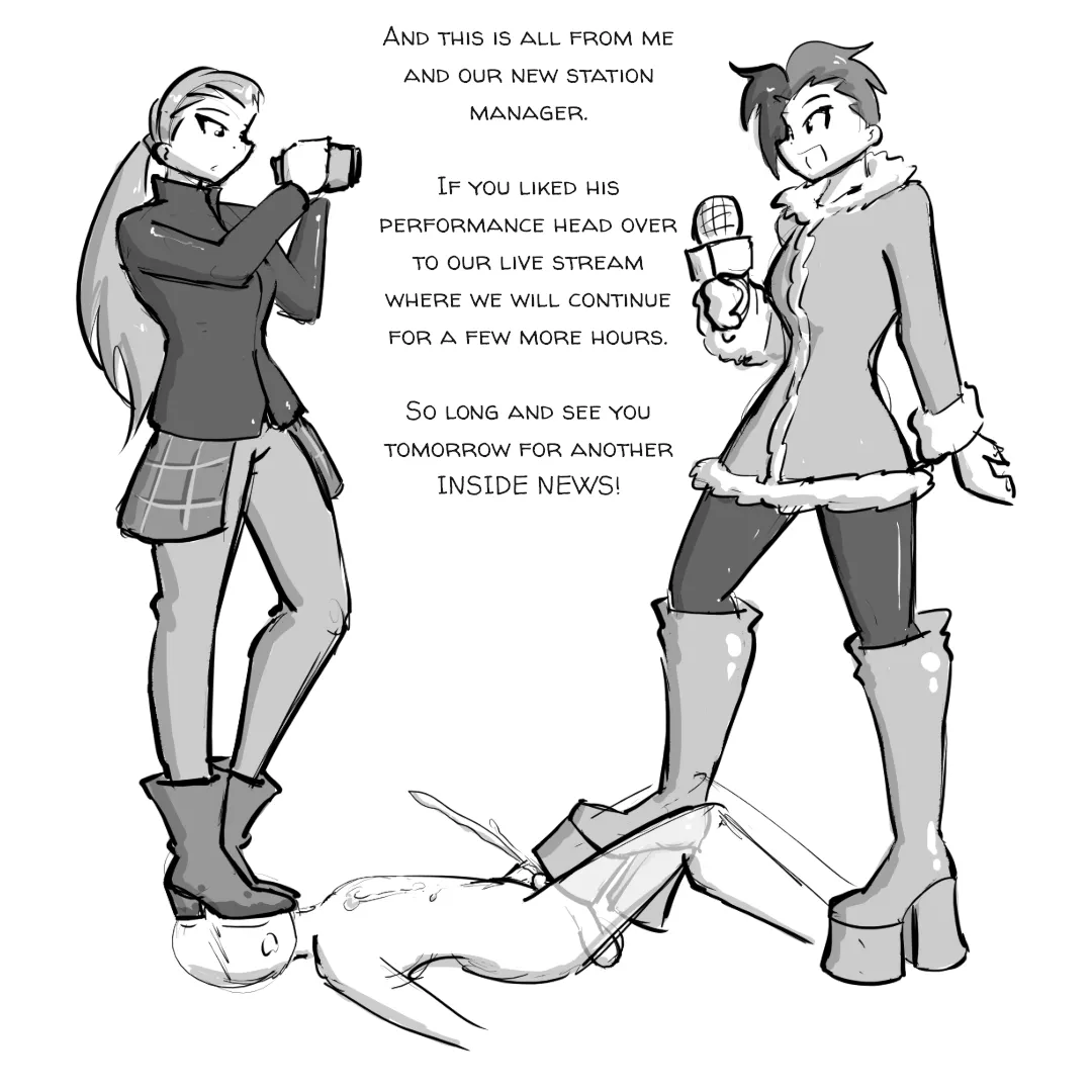 He's managing quite well.