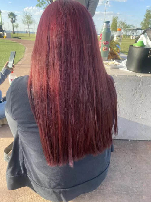I love my red hair 
