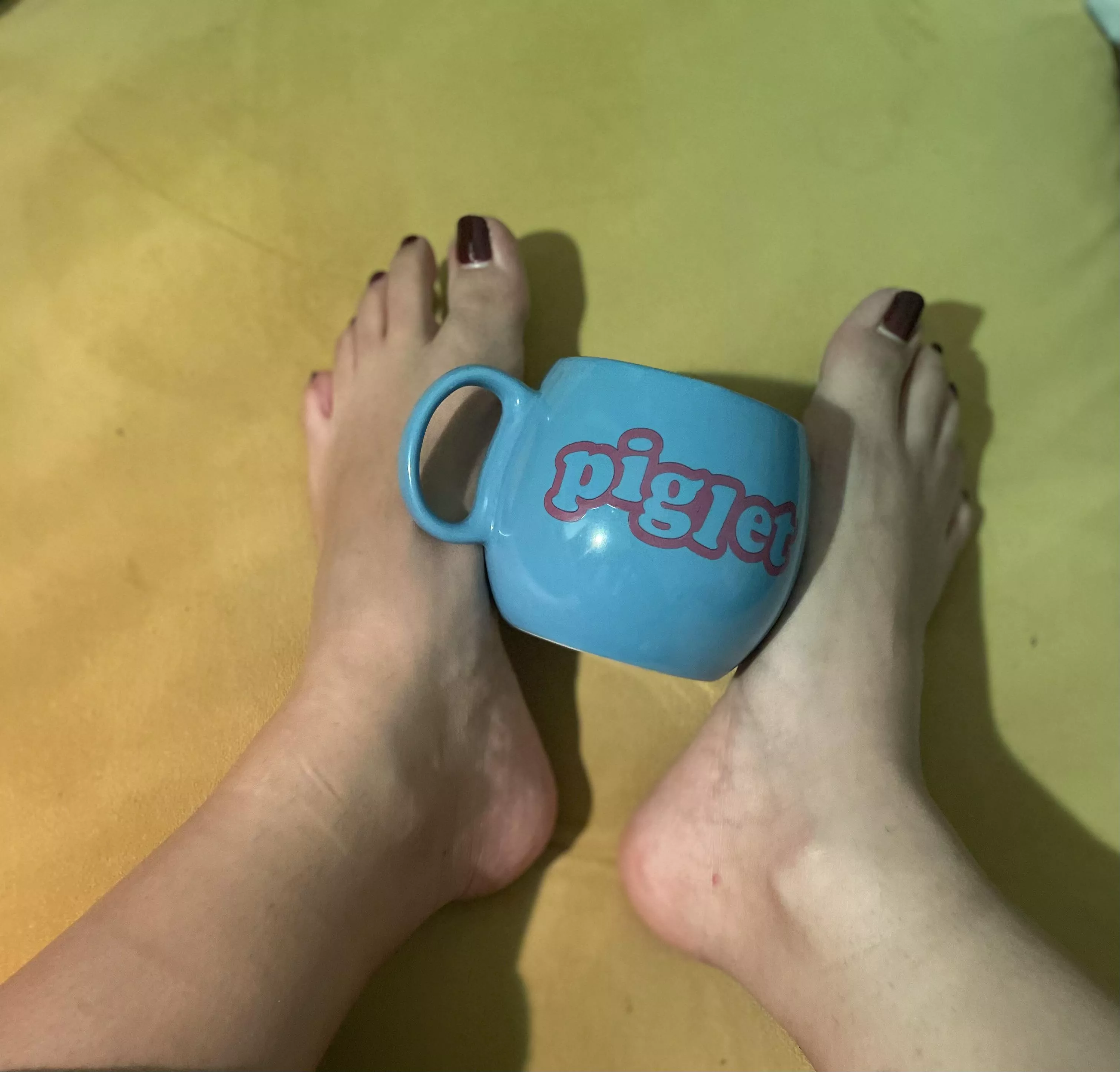 I want to step on your chest and have you lick my toes. You lie there, you beg, you say ‘thank you Goddess Zeeba’