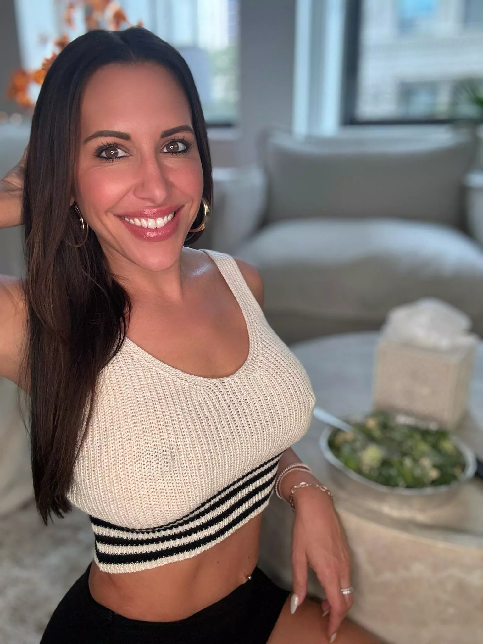 Just feeling super comfortable