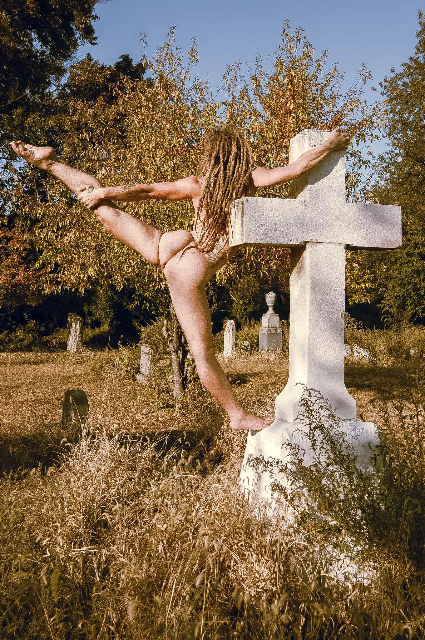 Just your normal cemetery stretch (oc)