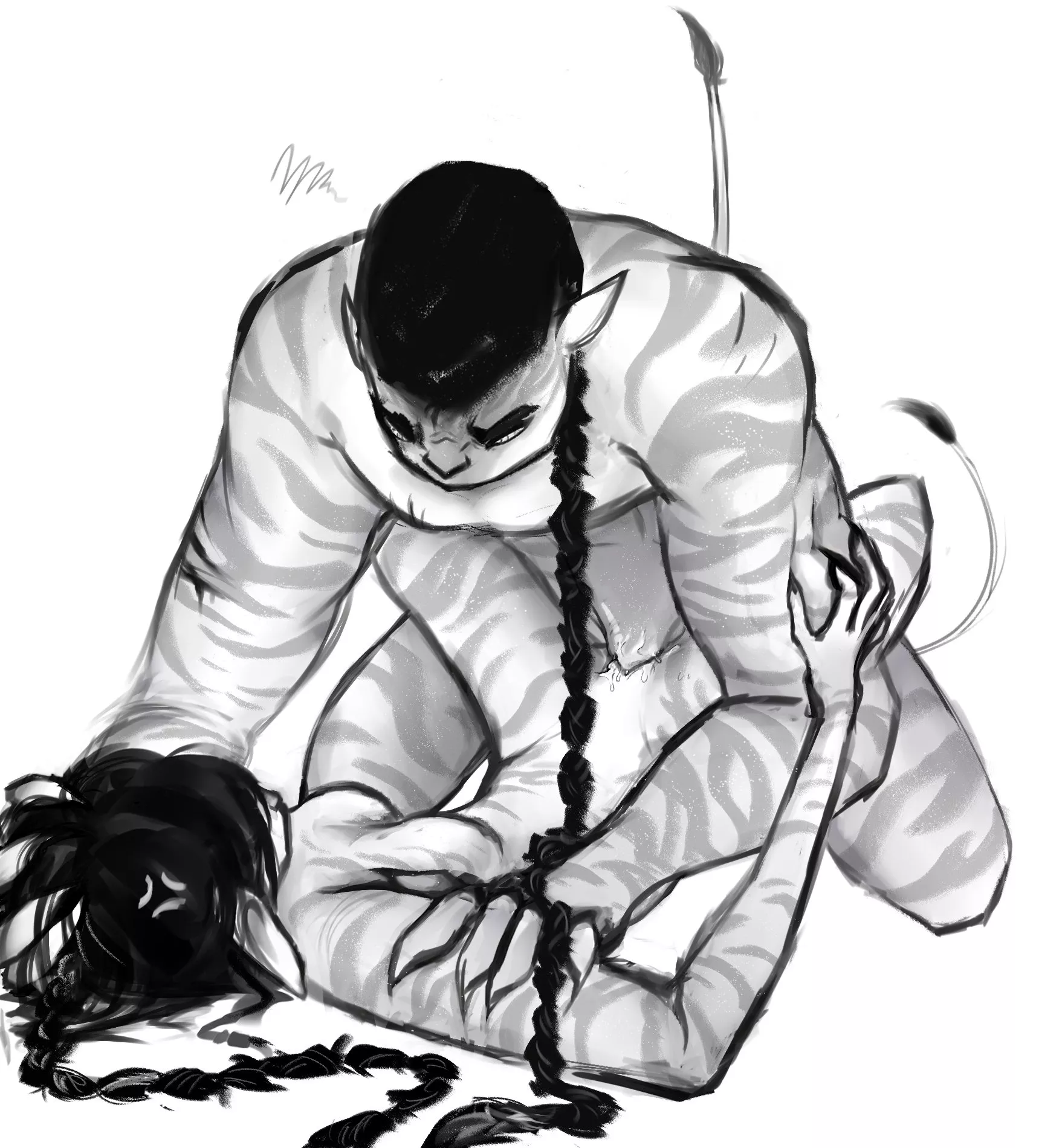 Kiri getting fucked by Quaritch (m_brokenplane)