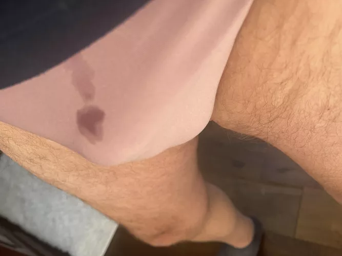 Leaking a little in my panties. 