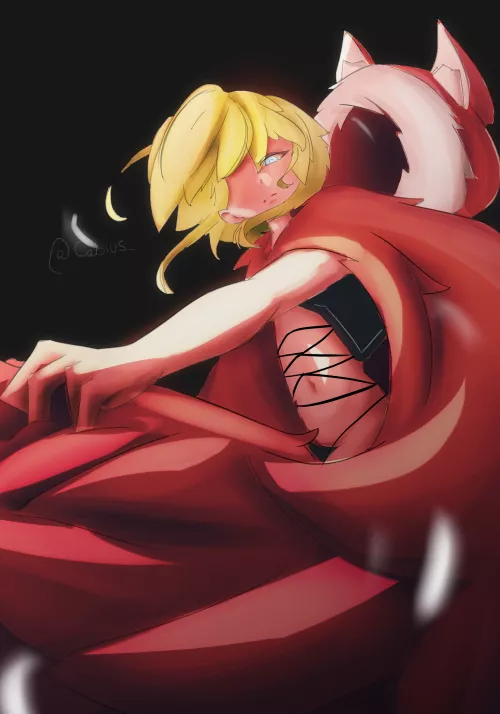 made this dog fluids girl art