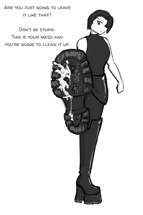 Making the mess was a reward. Cleaning it up is...?