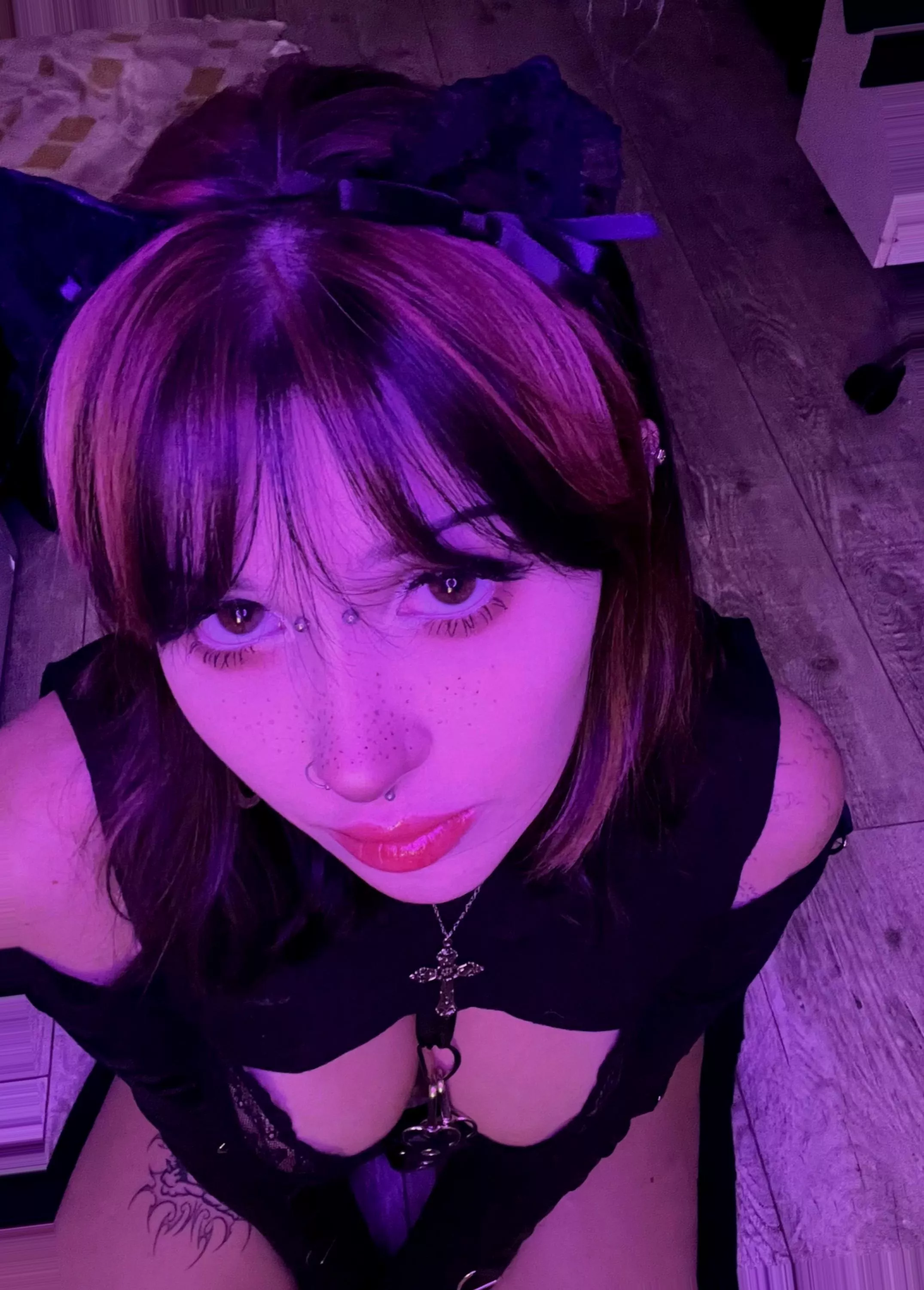 meoww~, can someone adopt this cute little kitty.. ;(