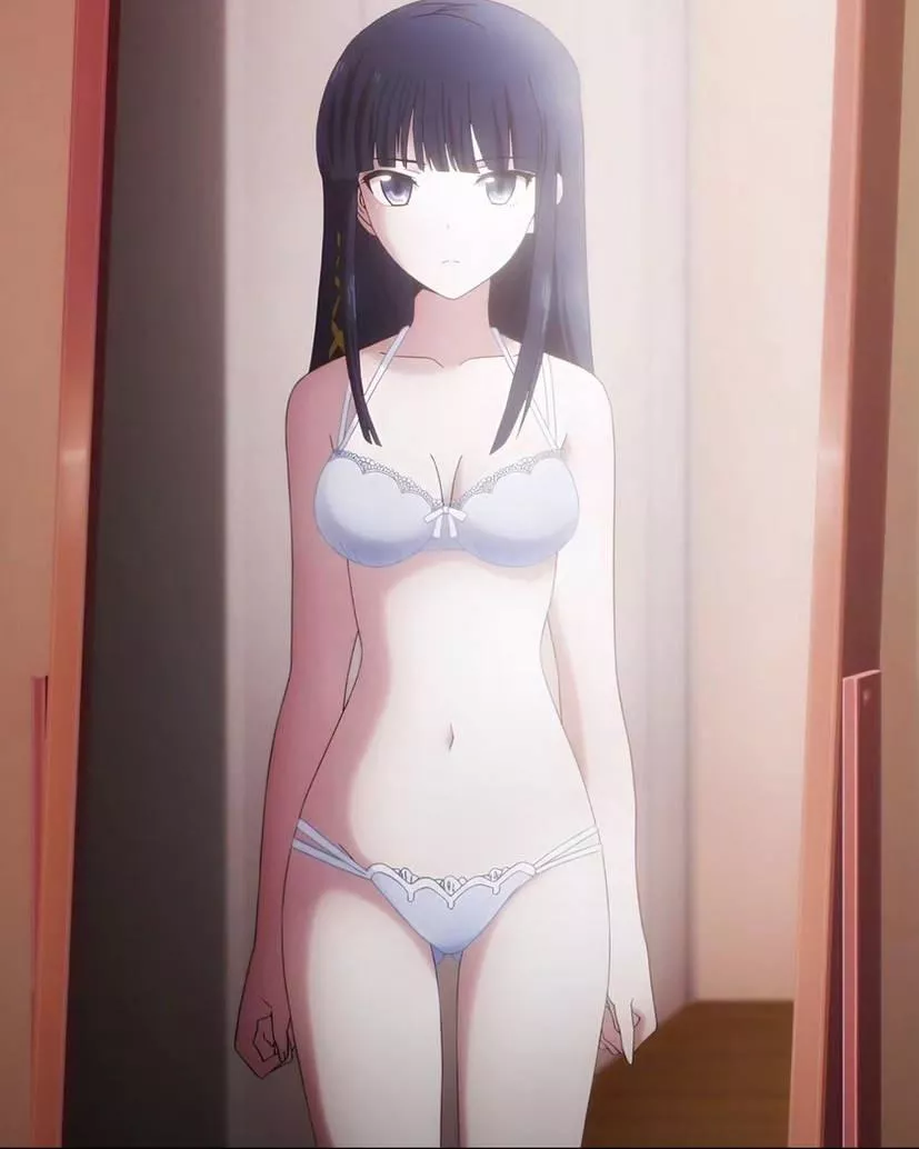 Miyuki Shiba in her undies.
