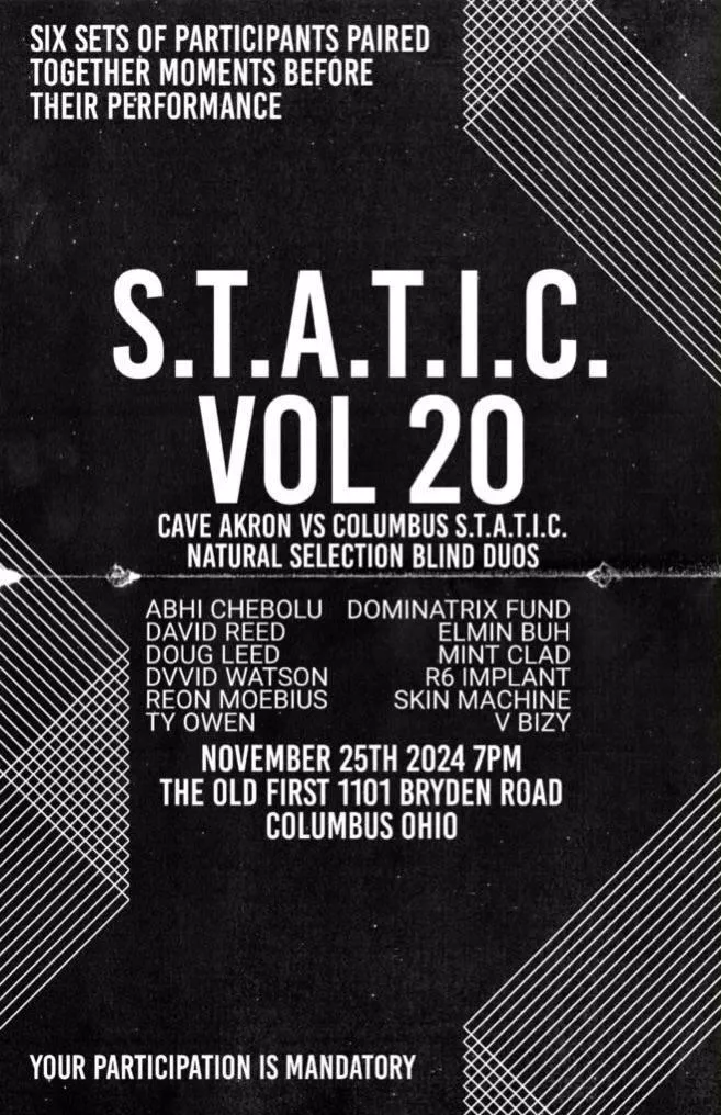 MONDAY 11/25 - COLUMBUS OHIO