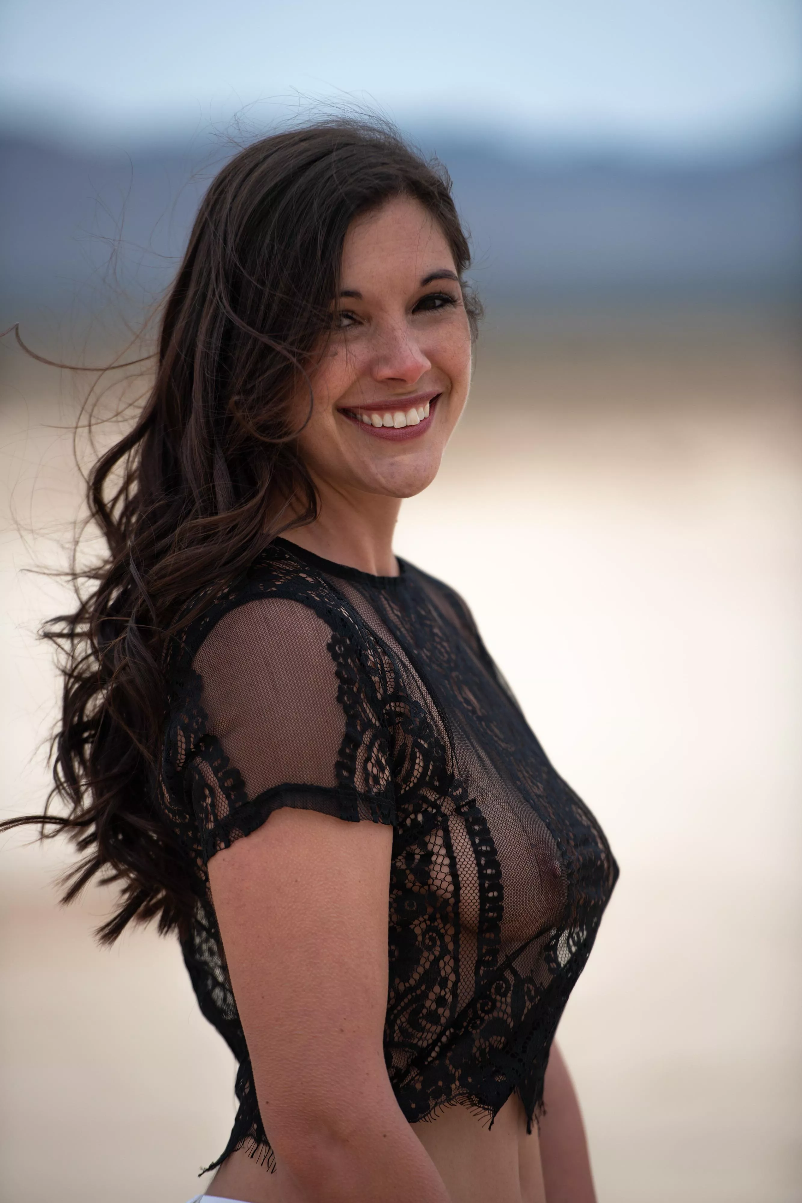 My favorite black lace top 🖤