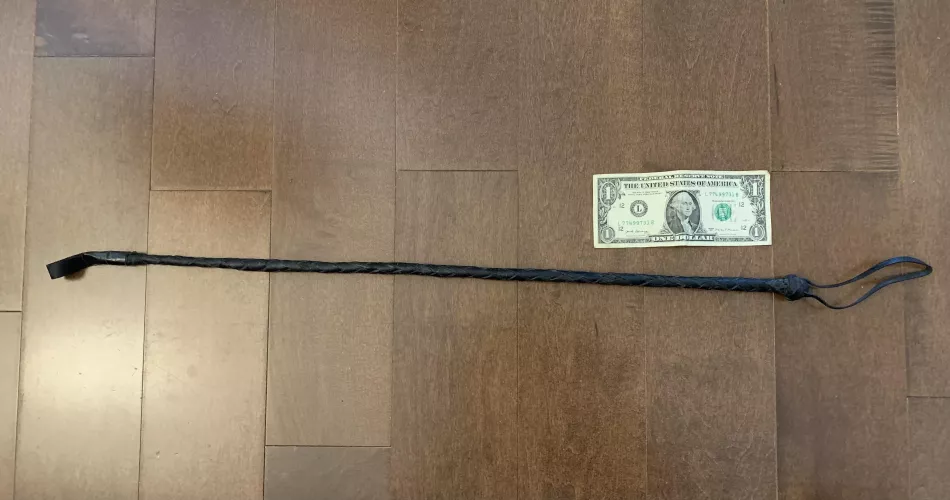 My harshest whipping yet