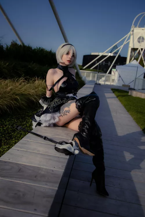 My Mahou Shoujo 2B cosplay