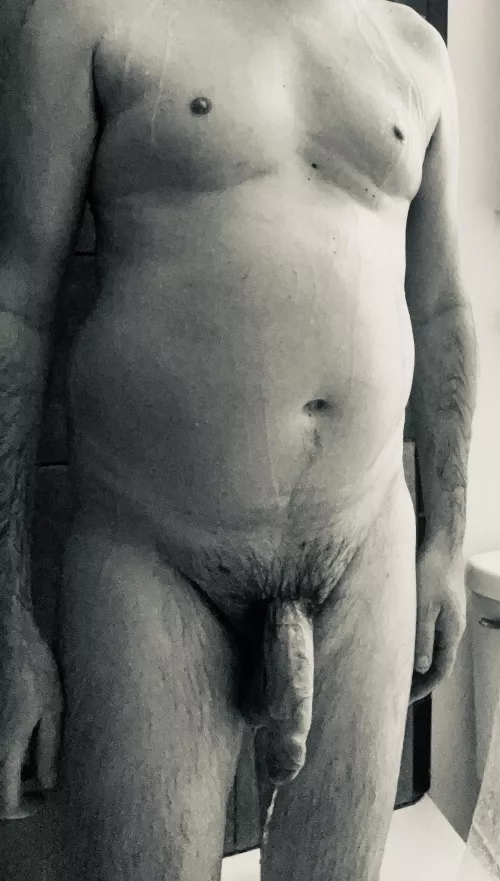 Naked in the shower 49