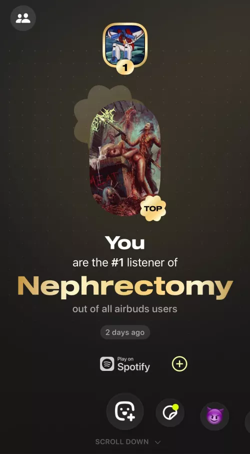 proud to say I am officially human garbage 🫡