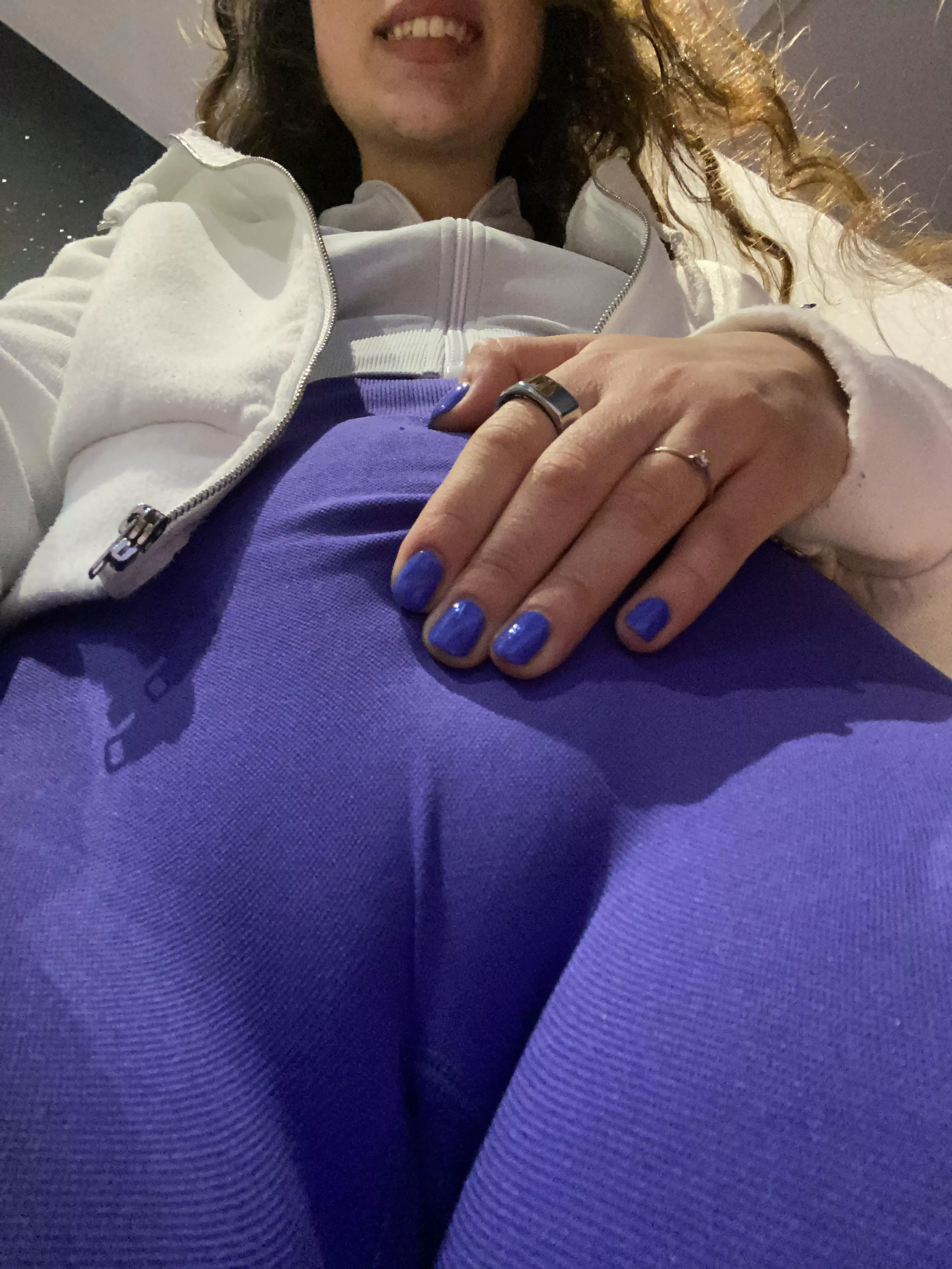 Purple cameltoe