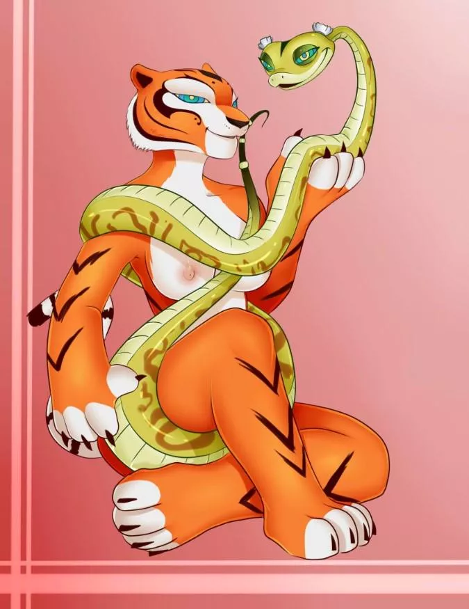 seductive tigress and viper (oo sebastian oo) 
