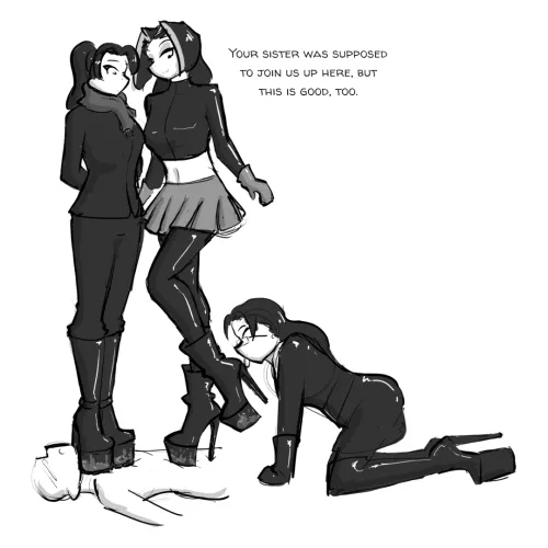 She's going to join once she's done down there.