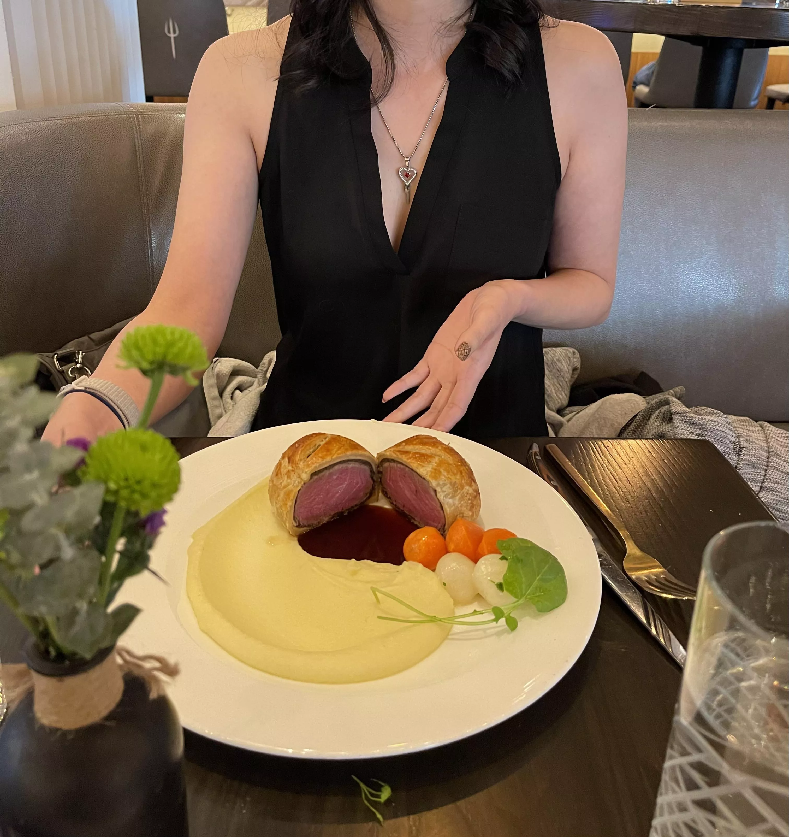 Showing off at Hells Kitchen! Showing off at Hells Kitchen!