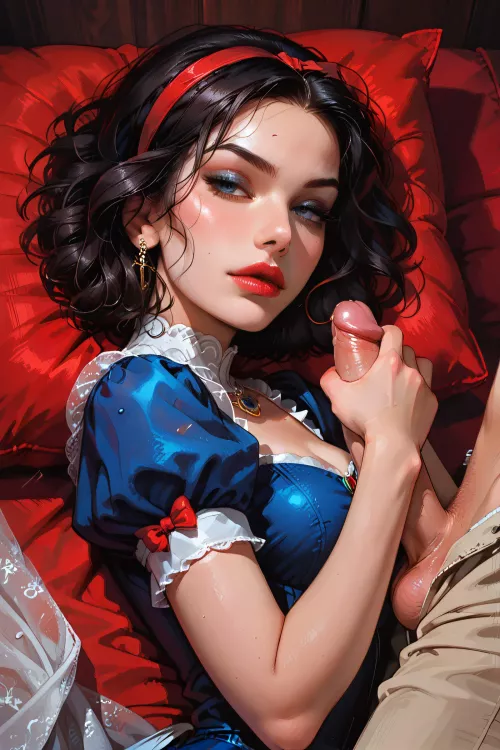 Snow White (PolkaDotDrawingAI)