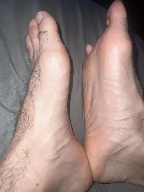 Start 👅 at my heels foot fags