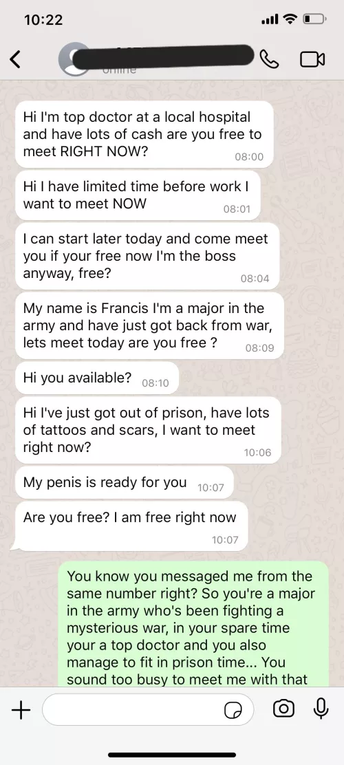 The IQ of some guys, I found this too funny to not reply too 