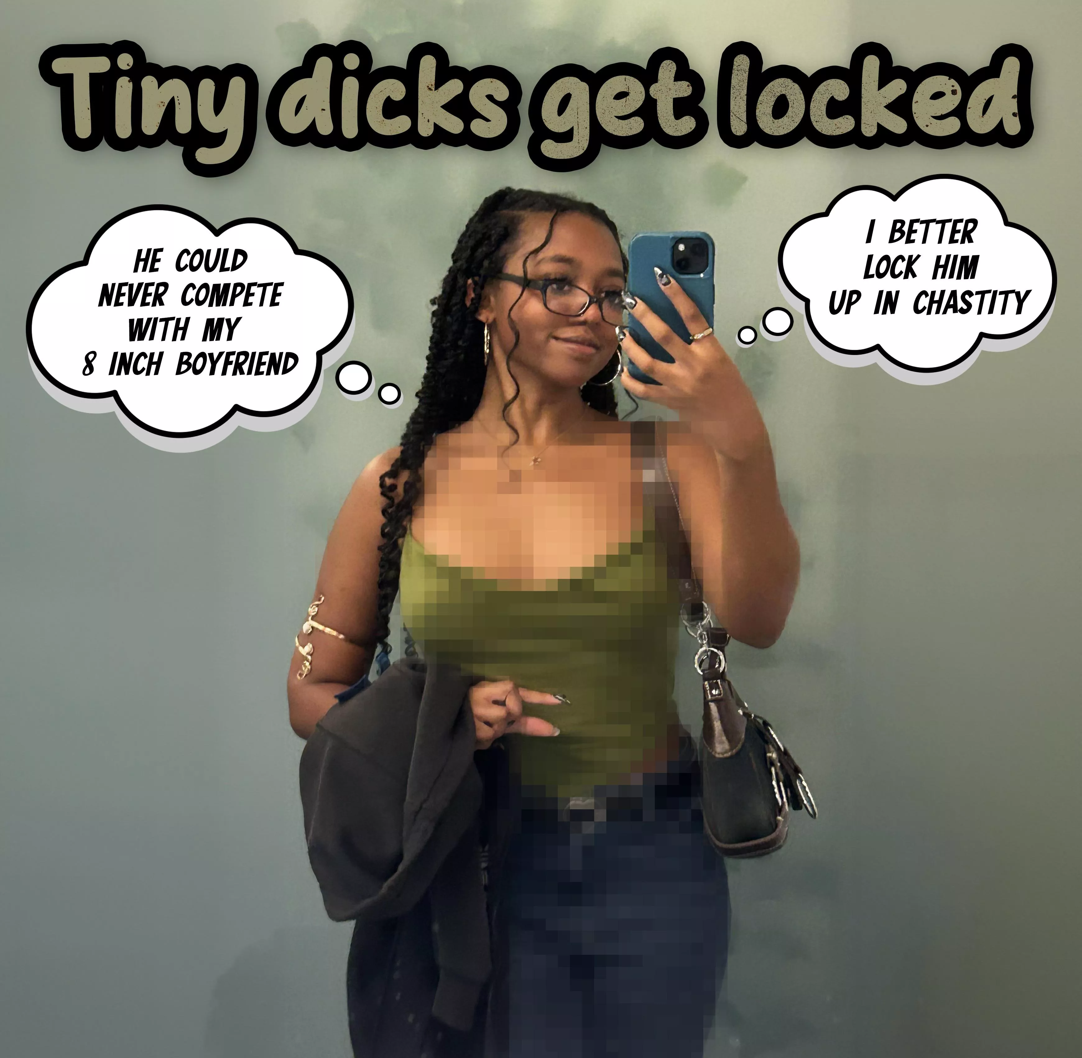 Tiny dicks like yours could never compare to my bfs bbc.