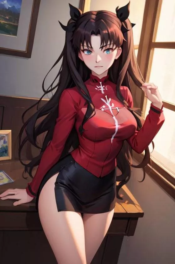 Tohsaka Rin (Fate Series) Render