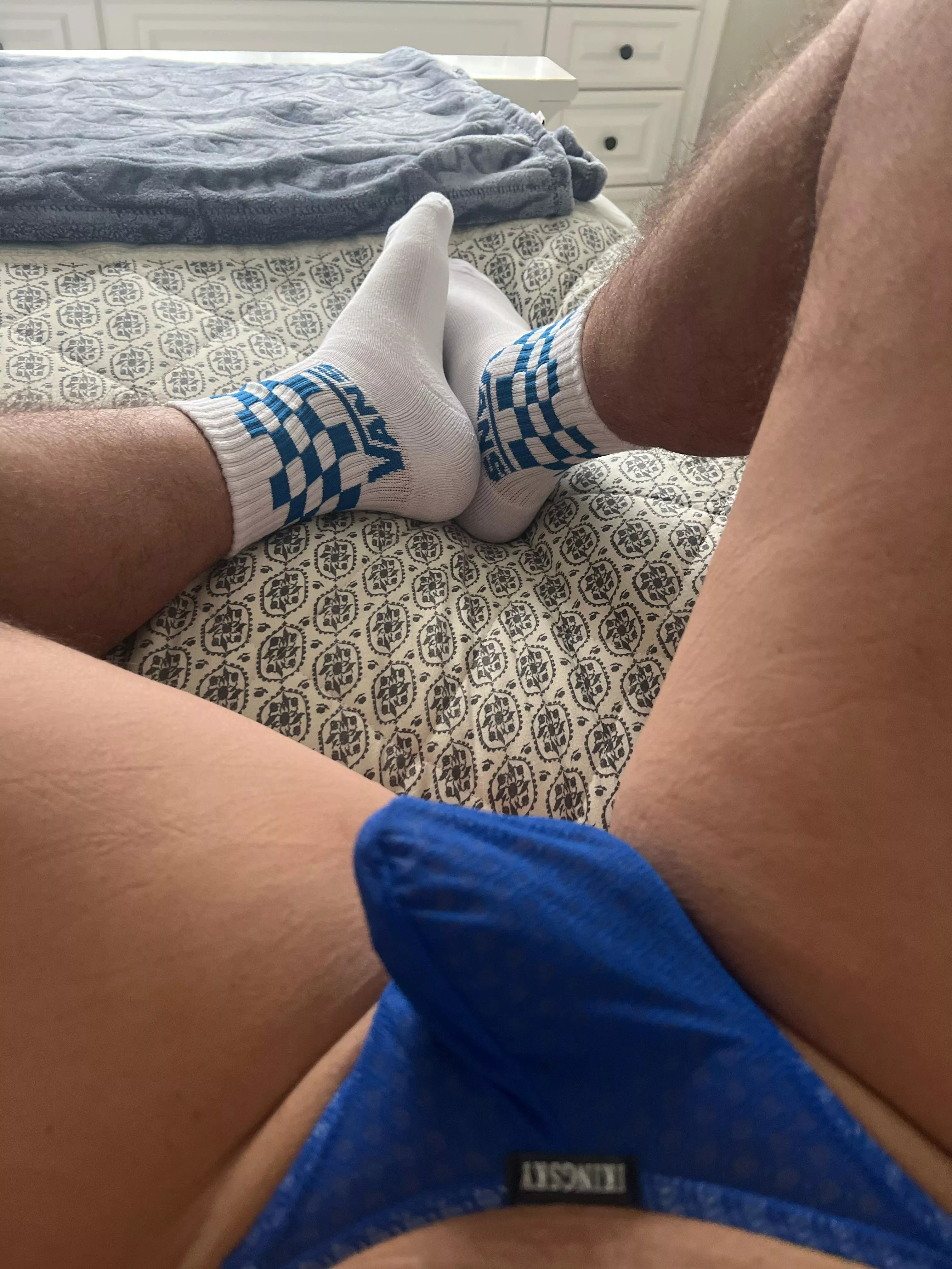 Went with Vans socks today. 