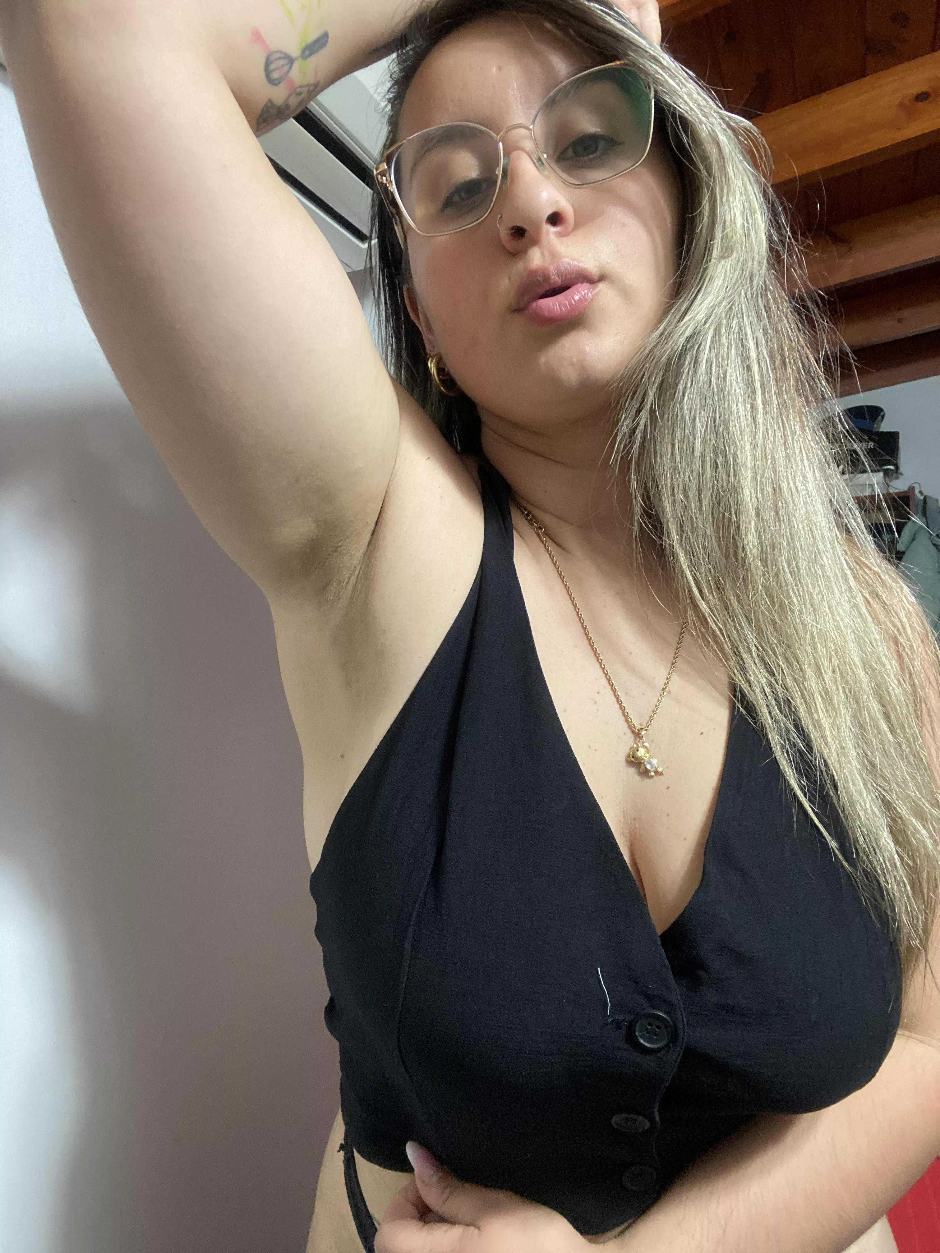 Would you like to try some? while I masturbate