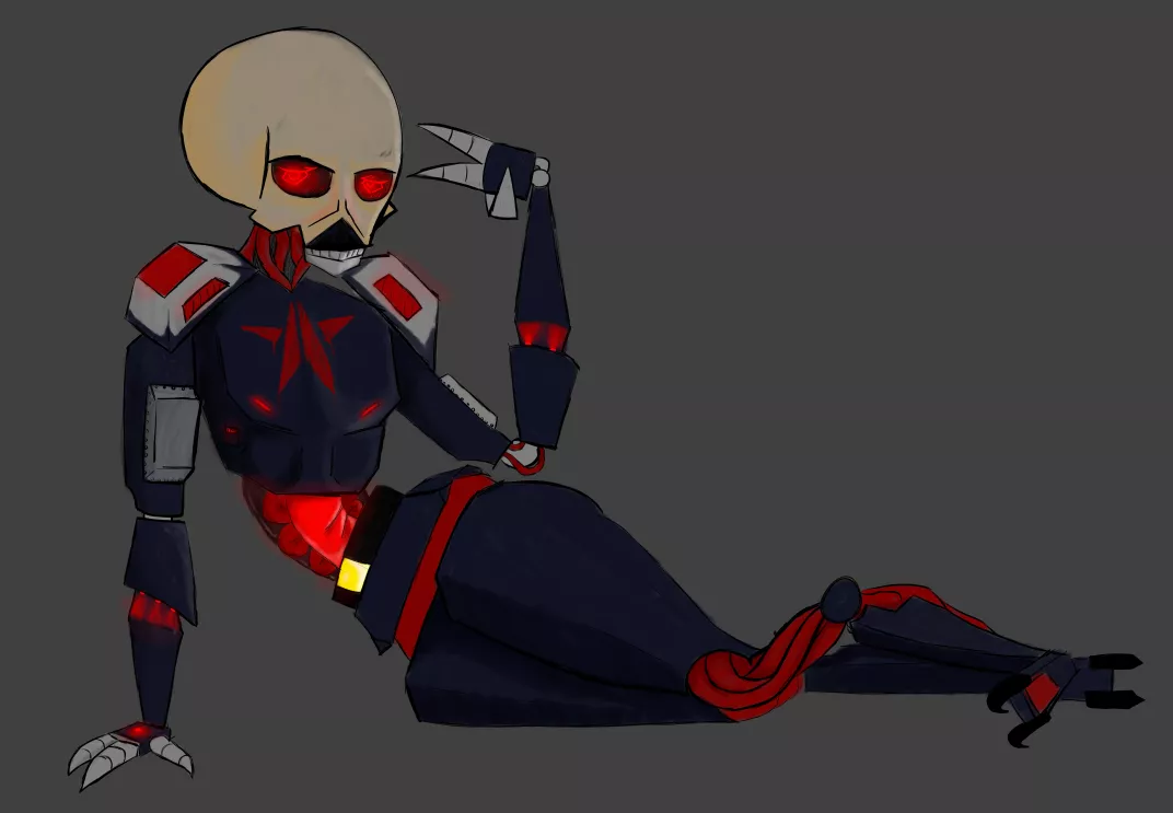 You aren't inmune to Automaton propaganda. Join Cyberstan, you will get thicc thighs if you do. Art done by .Freign