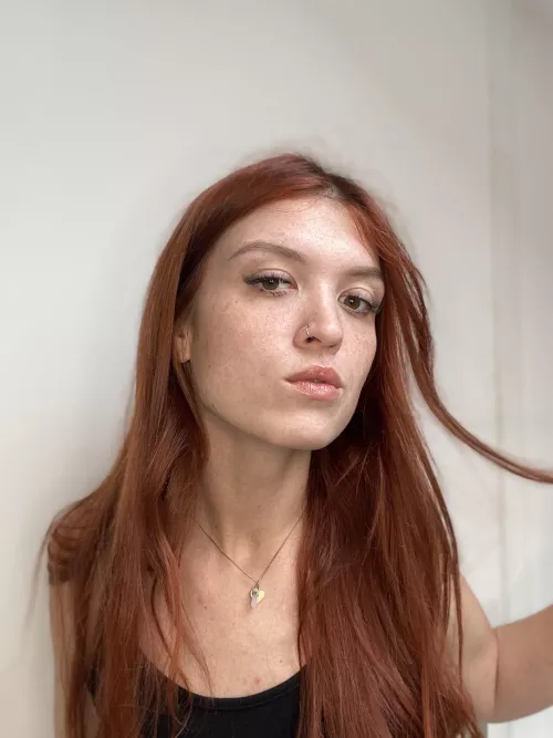 Your beautiful eyes bring out my freckles