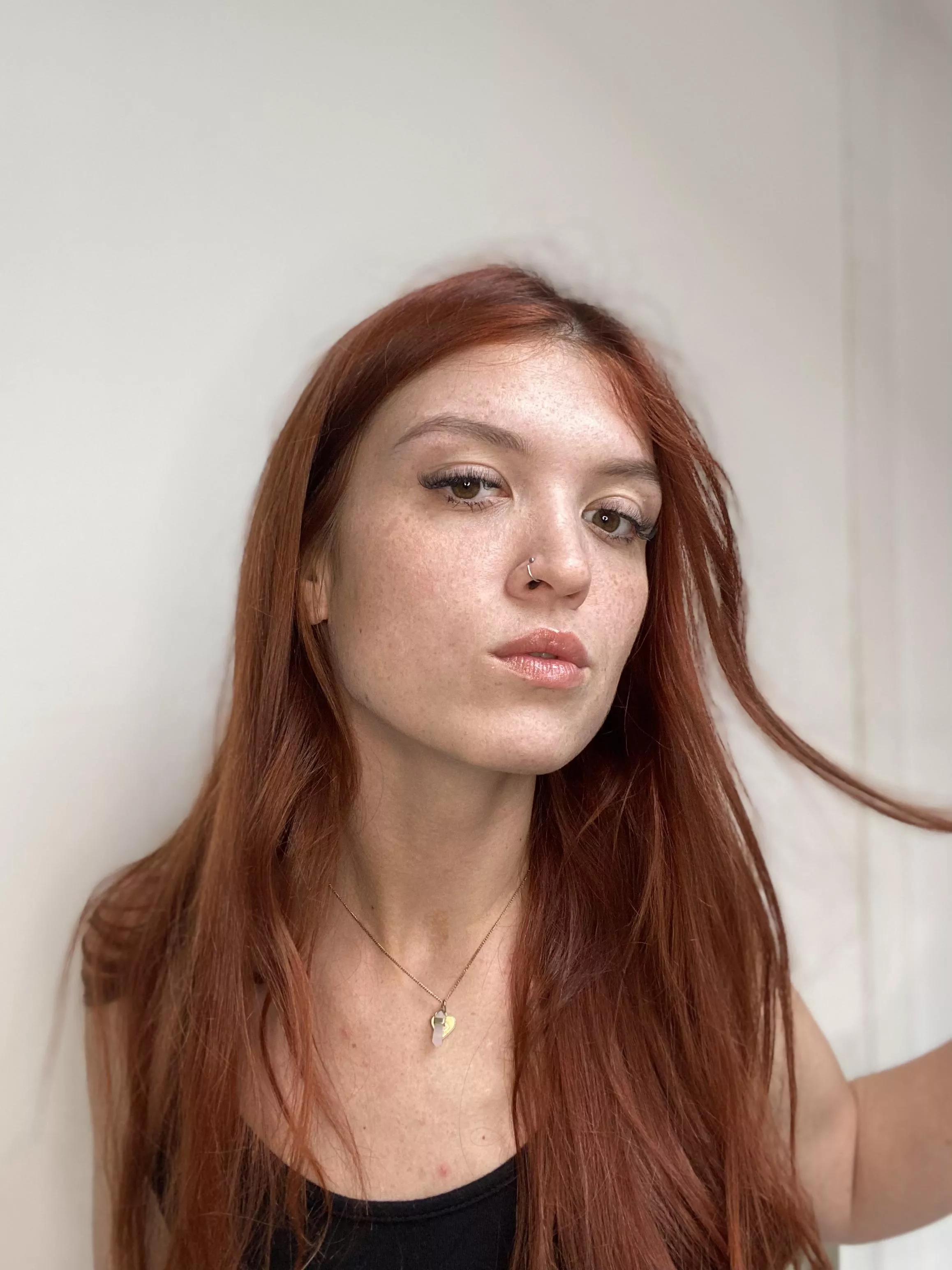 Your beautiful eyes bring out my freckles