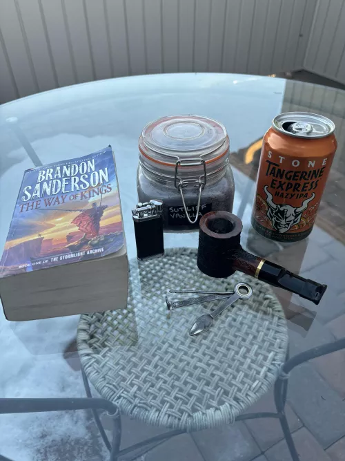 Books, Beers, and Baccy