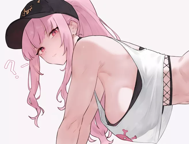 [Calliope Mori] Side view