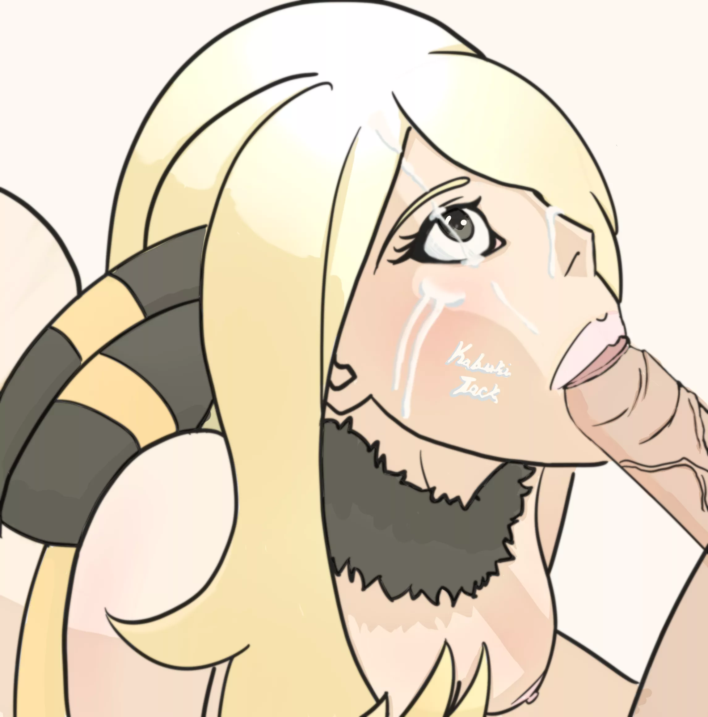 Cynthia being a good girl 